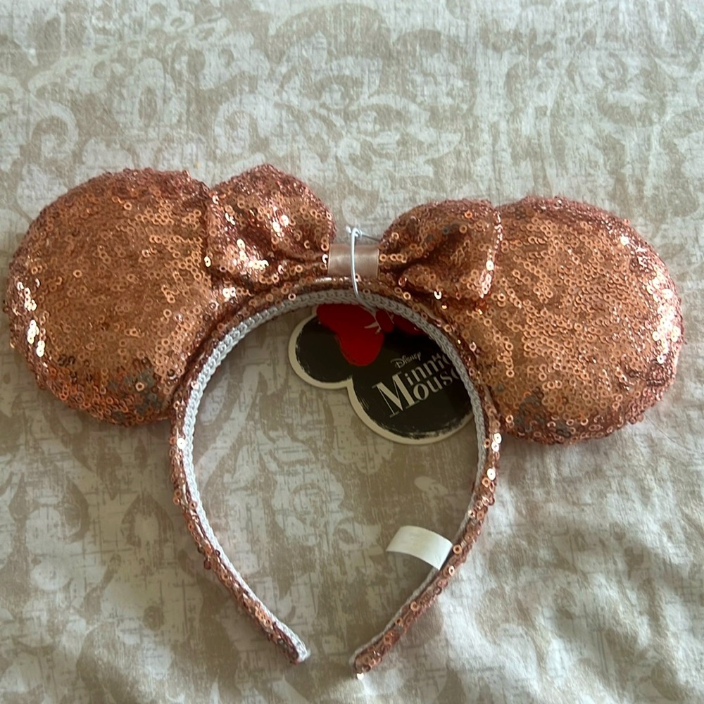 Rose gold mine ears